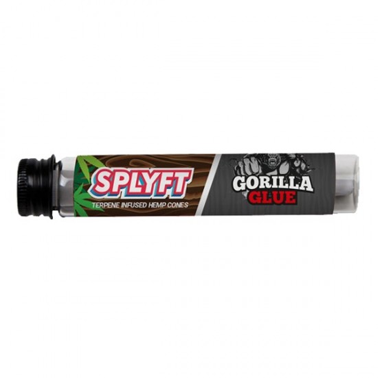 SPLYFT Cannabis Terpene Infused Hemp Blunt Cones – Gorilla Glue (BUY 1 GET 1 FREE) - Amount: x1