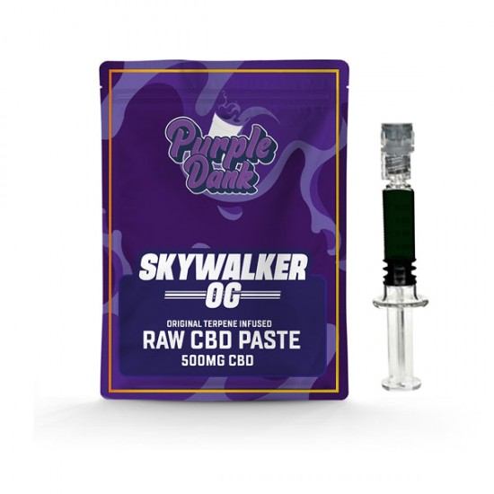 Purple Dank 1000mg CBD Raw Paste with Natural Terpenes - Skywalker OG (BUY 1 GET 1 FREE) - Amount: 1g