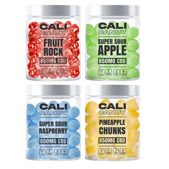 CALI CANDY 850mg CBD Vegan Sweets (Small) - 10 Flavours - Flavour: Iron Brew Balls
