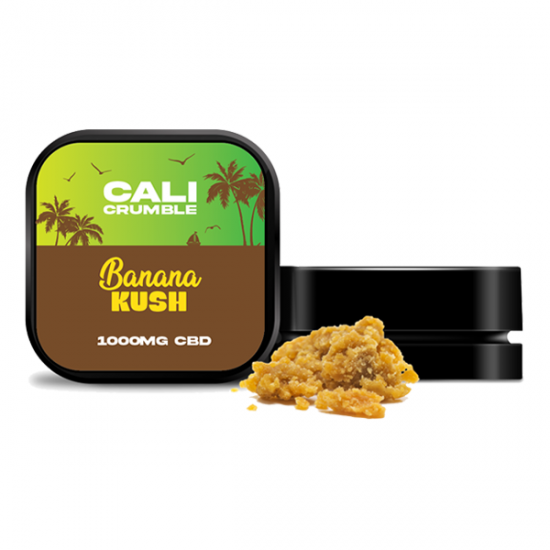 CALI CRUMBLE 90% CBD Crumble - 1g - Flavour: Banana Kush