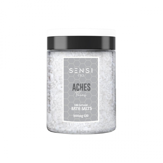 Sensi CBD 1000mg CBD Infused Bath Salts - 700g (BUY 1 GET 1 FREE) - Flavour: Aches N Pains