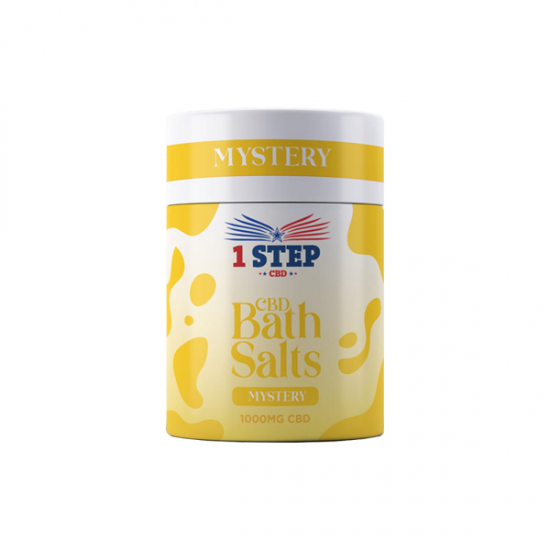 1 Step CBD 1000mg CBD Bath Salts - 500g (BUY 1 GET 1 FREE) - Flavour: Mystery