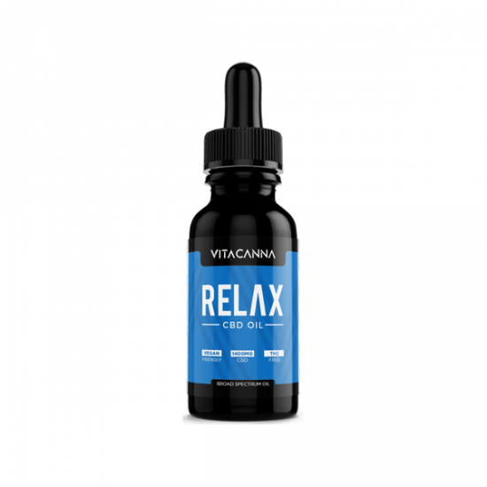 Vita Canna 1400mg Broad Spectrum CBD Oil - 30ml - Flavour: Relax