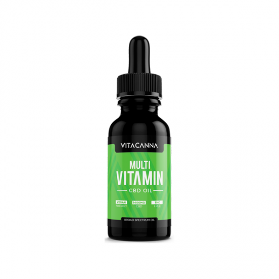 Vita Canna 1400mg Broad Spectrum CBD Oil - 30ml - Flavour: Multi Vitamin