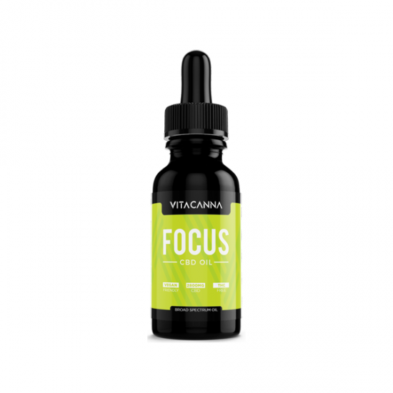 Vita Canna 2800mg Broad Spectrum CBD Oil - 30ml - Flavour: Focus