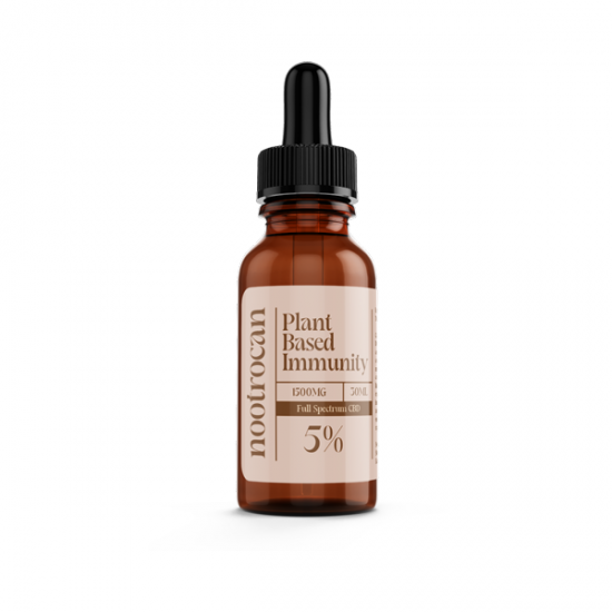 Nootrocan 1500mg 5% Full Spectrum CBD Nootropic Oil - 30ml - Flavour: Plant Based Immunity