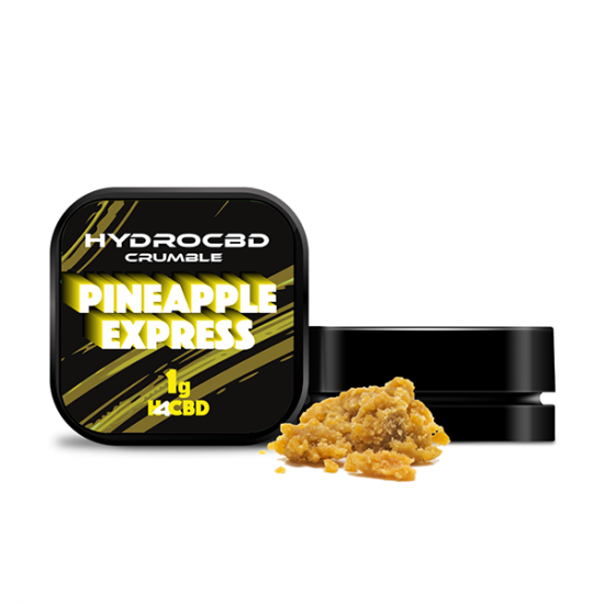 Hydrovape 80% H4 CBD Crumble 1g - Flavour: Pineapple Express