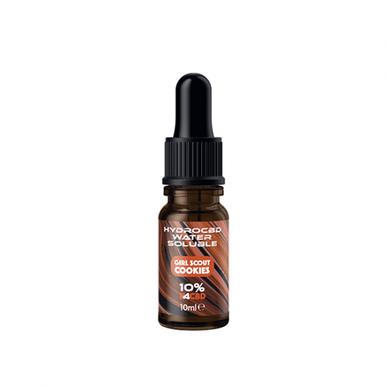 Hydrovape 10% Water Soluble H4-CBD Extract - 10ml - Flavour: Girl Scout Cookies