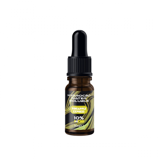 Hydrovape 10% Water Soluble H4-CBD Extract - 10ml - Flavour: Pineapple Express