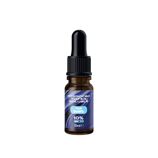 Hydrovape 10% Water Soluble H4-CBD Extract - 10ml - Flavour: Stardawg