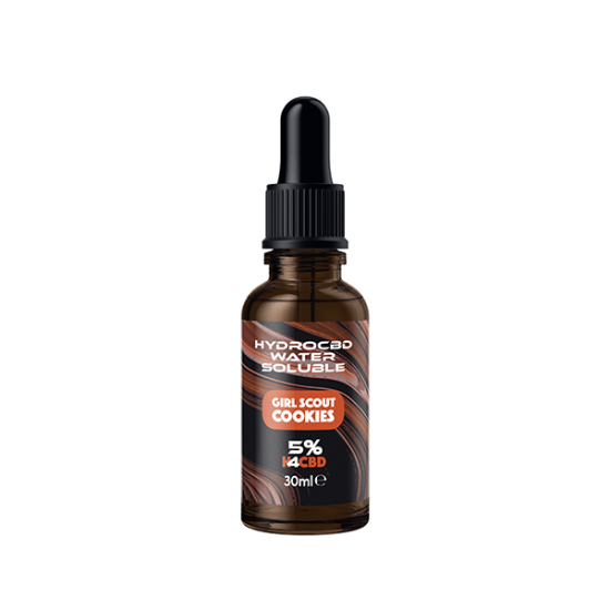 Hydrovape 5% Water Soluble H4-CBD Extract - 30ml - Flavour: Girl Scout Cookies