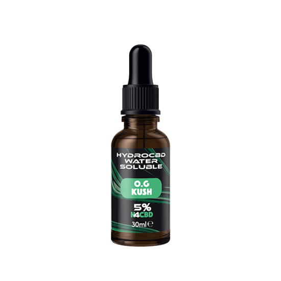 Hydrovape 5% Water Soluble H4-CBD Extract - 30ml - Flavour: OG Kush