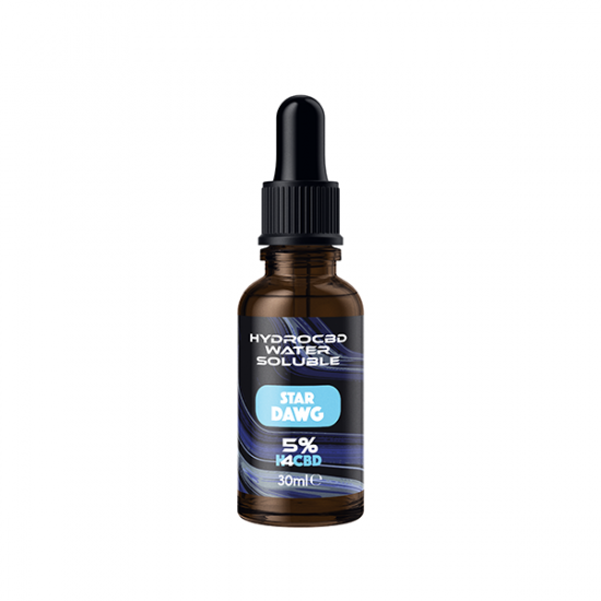Hydrovape 5% Water Soluble H4-CBD Extract - 30ml - Flavour: Stardawg