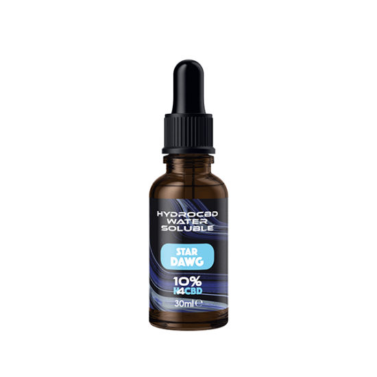 Hydrovape 10% Water Soluble H4-CBD Extract - 30ml - Flavour: Stardawg
